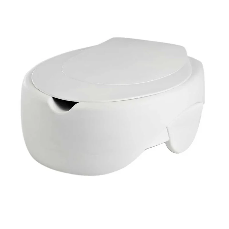 Behrend Toilettensitzerhöher, weich, 11 cm, bis 120kg, mit/ohne Deckel