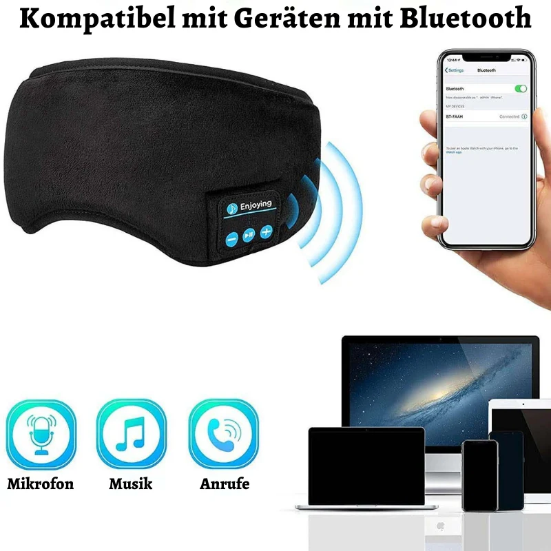 SleePro™ Augenmaske Bluetooth-Kopfhörer