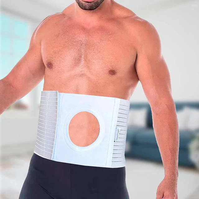 Thermoregulierender Postoperativer Gürtel für Kolostomie | 3 Größen