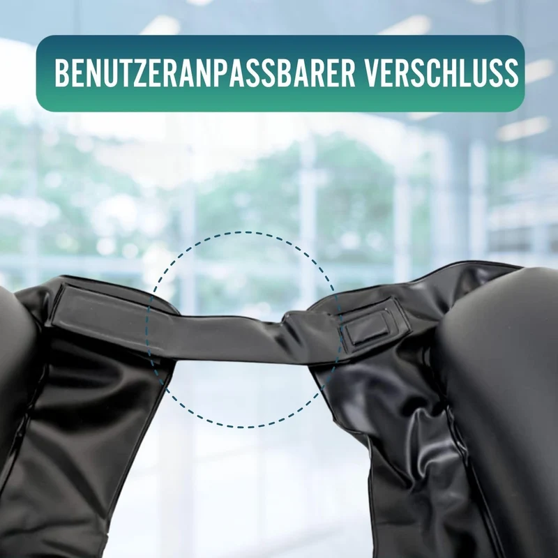 Aufblasbare ergonomische tragbare Haarwaschschüssel | Bequem und sicher