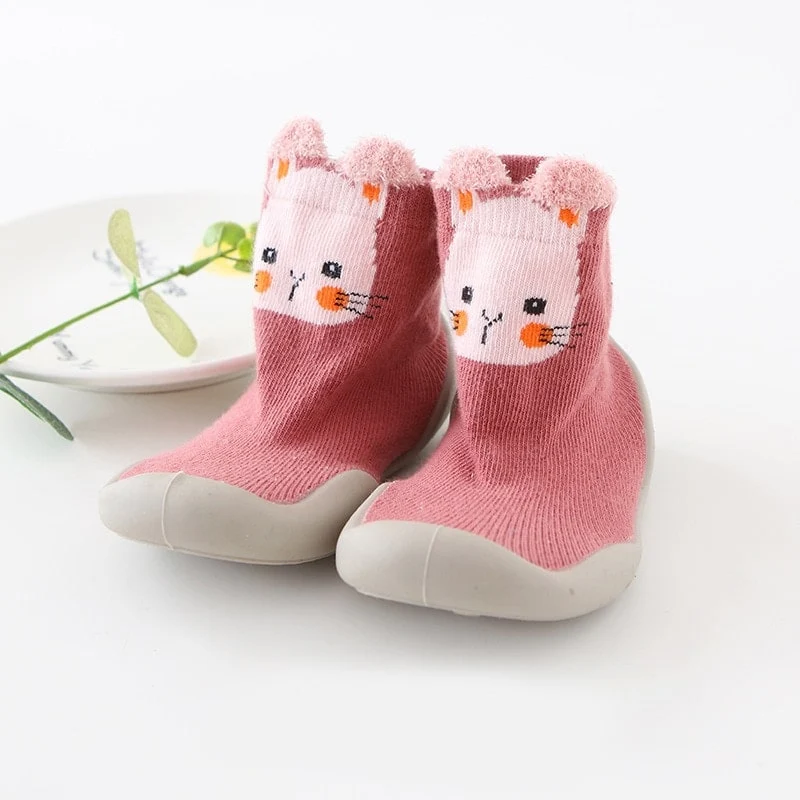FurryFriends™ Rutschfeste Babyschuhe