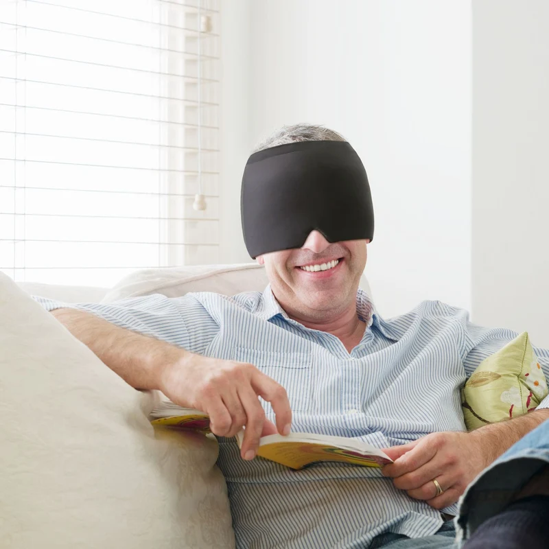 Migräne Kältetherapie Maske