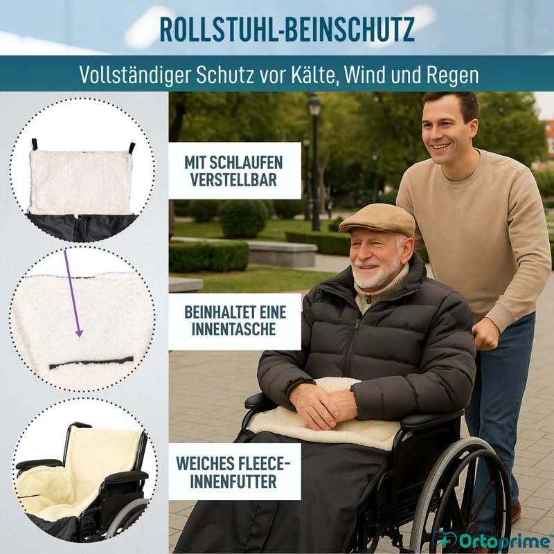 Thermische Beinschutzdecke für Rollstühle | Wasserdichte Decke