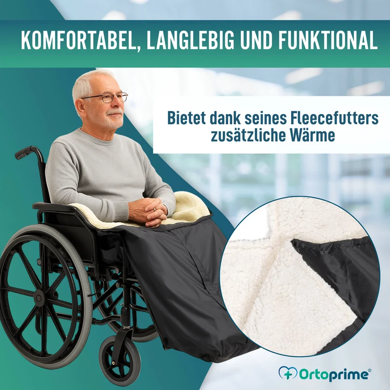 Thermische Beinschutzdecke für Rollstühle | Wasserdichte Decke