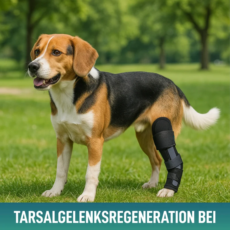 Tarsalstütze für Hunde mit Abnehmbaren Schienen | 2 Stk