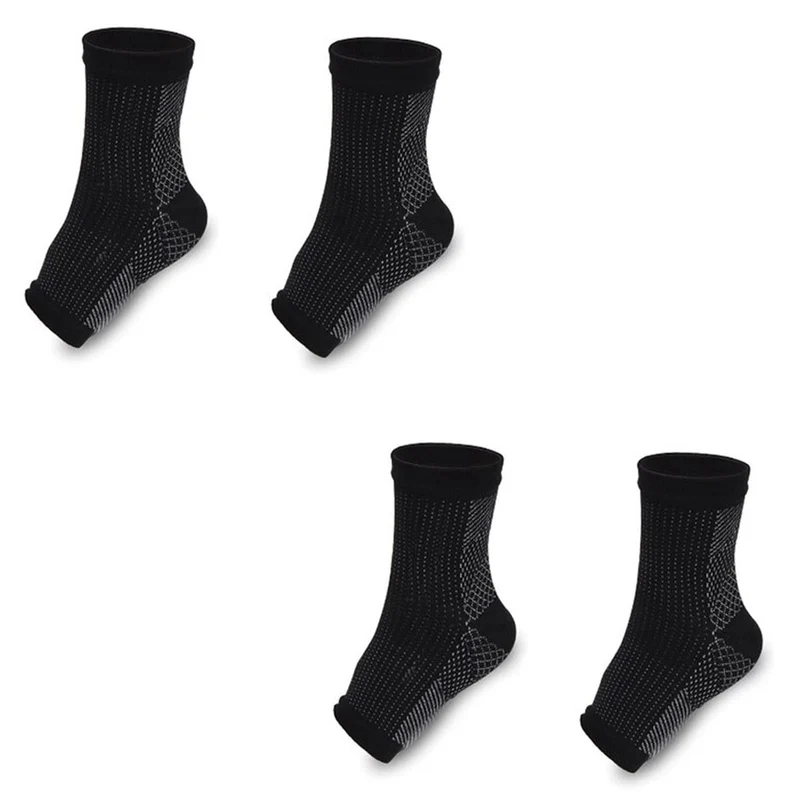 ComfortFeet™ Offene Zehen-Kompressionsknöchelsocken