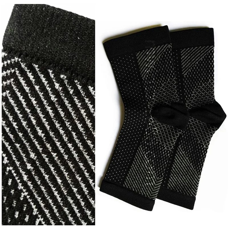ComfortFeet™ Offene Zehen-Kompressionsknöchelsocken