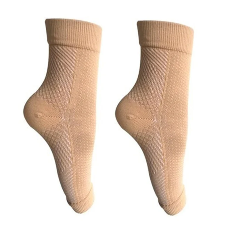 ComfortFeet™ Offene Zehen-Kompressionsknöchelsocken