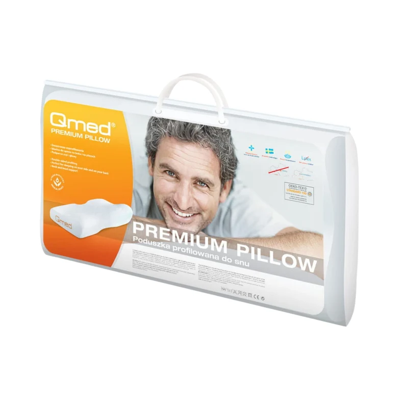 Premium Nackenstützkissen für Rücken- und Seitenschläfer