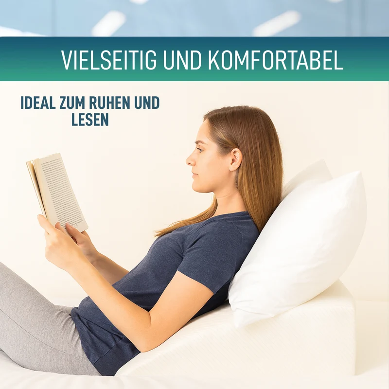 Viskoelastisches Beinkissen | Keilkissen für Beinauflage