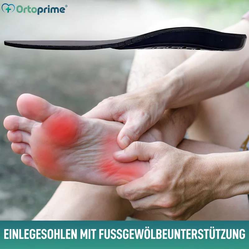 Orthopädische Einlagen bei Plantarfasziitis | 3 Größen