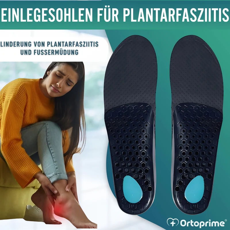 Orthopädische Einlagen bei Plantarfasziitis | 3 Größen