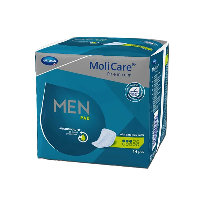 Hartmann Inkontinenzeinlagen MoliCare® Premium Men Pad, 14 St, Ausf.