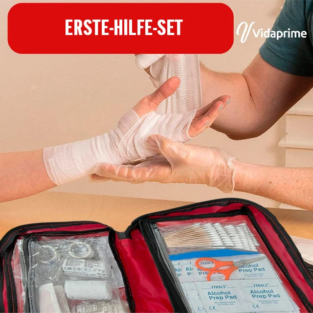 Erste-Hilfe-Koffer Komplettes Professionelles Set | 180 Teile