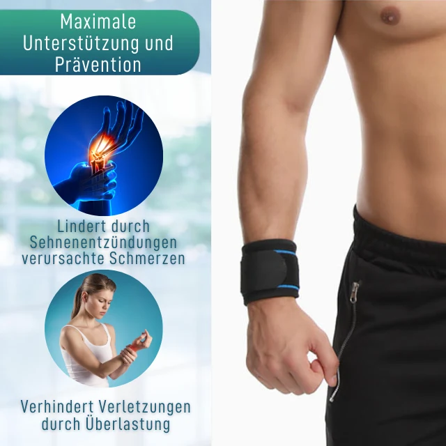 Sport-Handgelenkbandage Verstellbar Orthopädische für Tendinitis