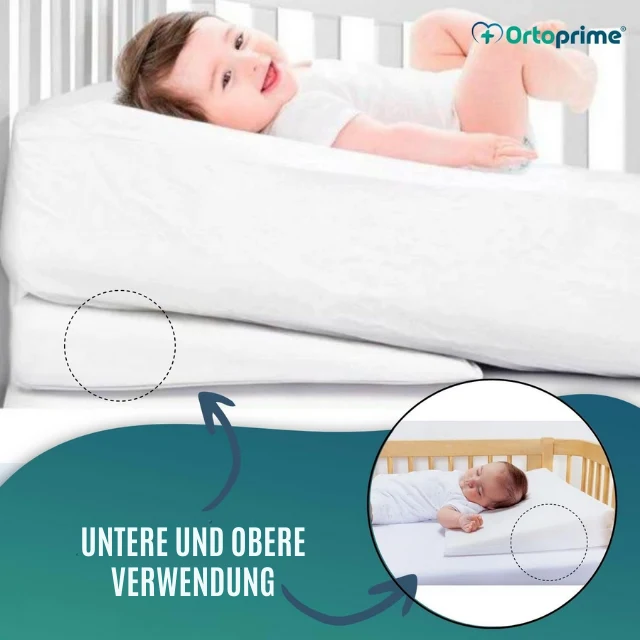 Anti-Reflux Baby Kissen Postural | Abnehmbarer Bezug