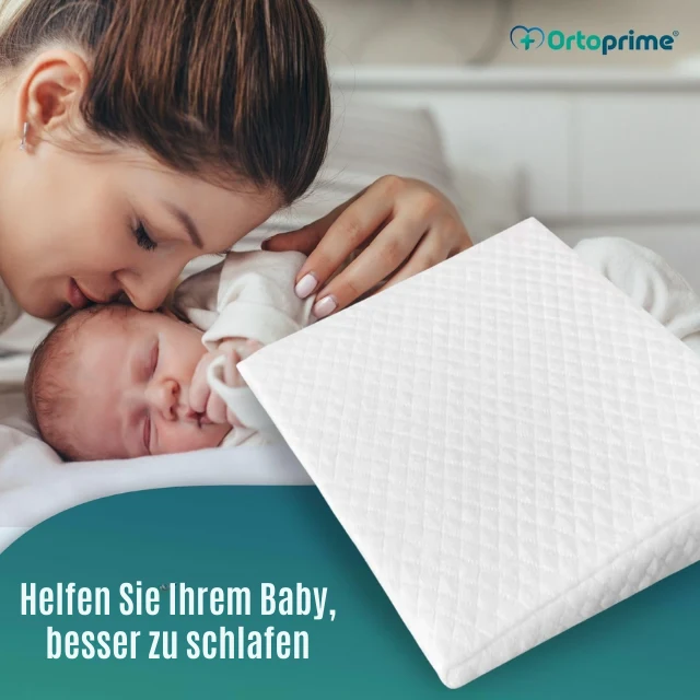 Anti-Reflux Baby Kissen Postural | Abnehmbarer Bezug