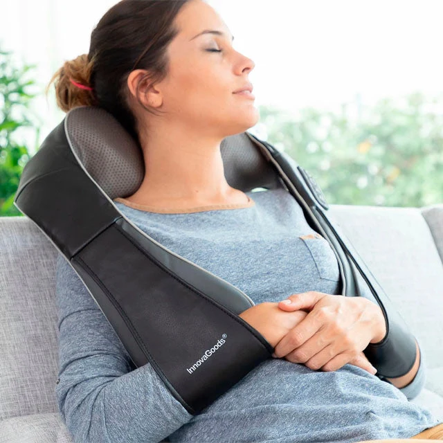 Shiatsu PRO Rücken- und Nackenmassagegerät mit Haltegriffen
