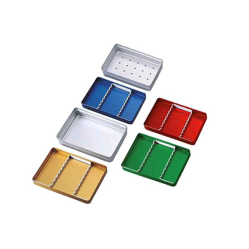 Euronda Mini-Tray Deckel aus Aluminium, silber, gelocht oder ungelocht