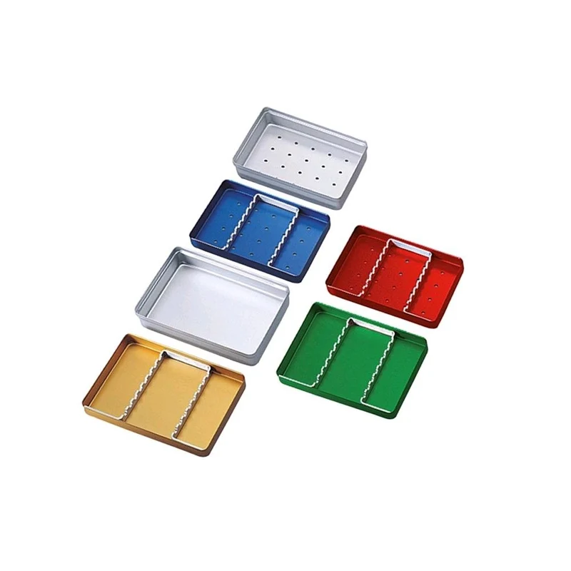 Euronda Mini-Tray Deckel aus Aluminium, silber, gelocht oder ungelocht