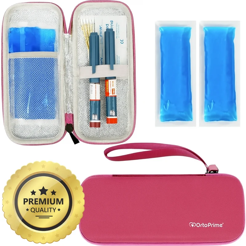 Diabetiker Tasche | Insulinbehälter mit Kaltpacks Inklusive