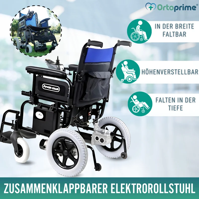 Elektrorollstuhl für eingeschränkte Mobilität | Vollgummireifen