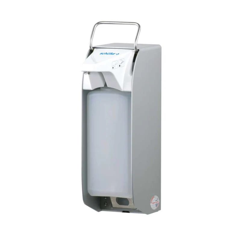 Schülke Desinfektionsmittelspender KH touchless, Edelstahlpumpe, 2 Gr