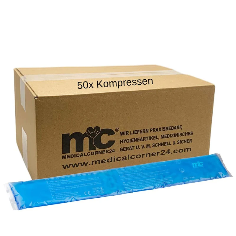 Kalt Warm Kompressen, Gel, Mikrowellen geeignet, 50 St.