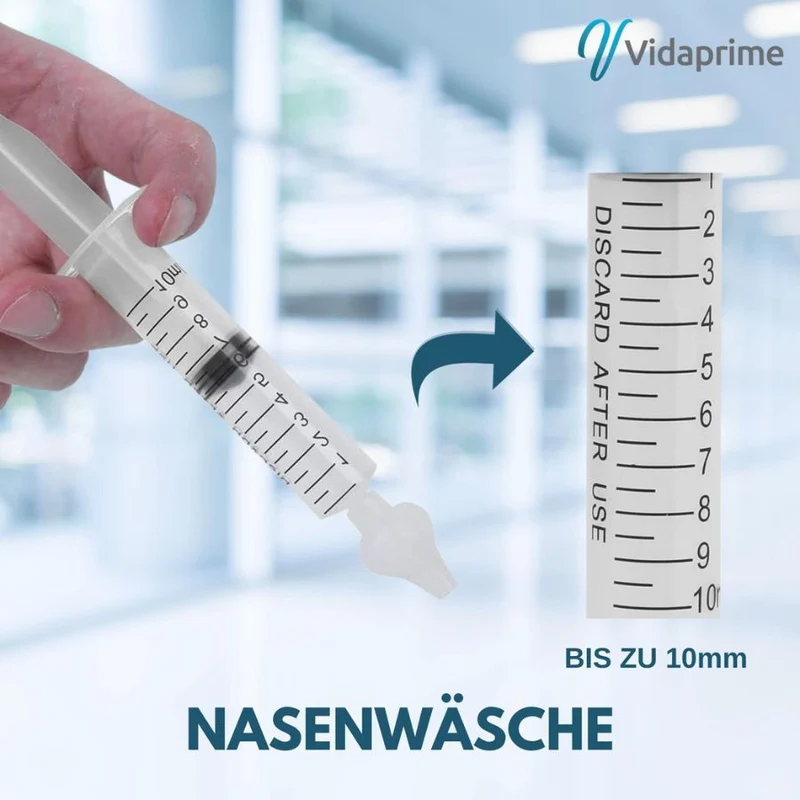 Nasenspülungsspritze für Babys und Erwachsene | Packung mit 3 Stück