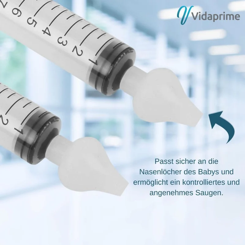 Nasenspülungsspritze für Babys und Erwachsene | Packung mit 3 Stück