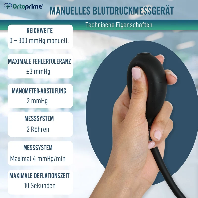 Manueller Professioneller Oberarm-Blutdruckmessgerät