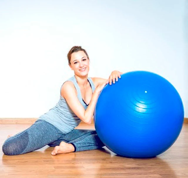 Gymnastik- und Yogaball 25 cm | Flexibel und bequem