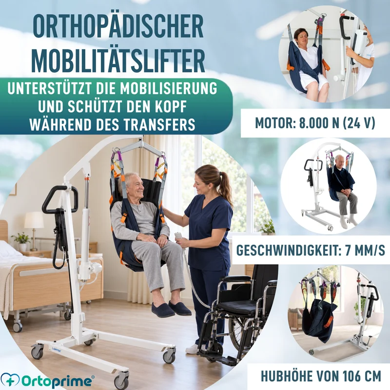 Orthopädischer Kran | Inklusive Kopfstützengurt