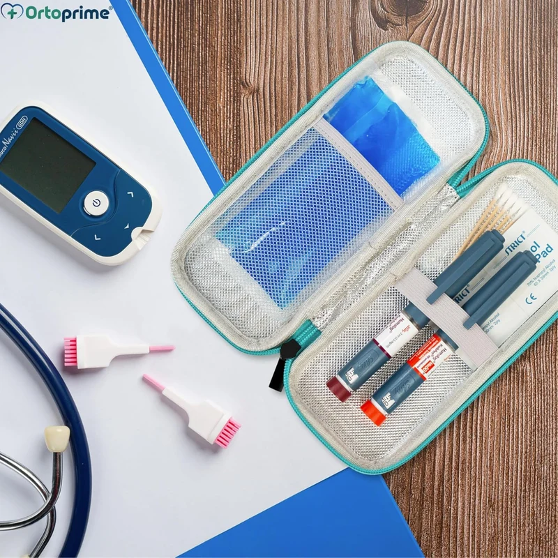 Insulinetui mit Thermometer | Kühltasche für Diabetiker