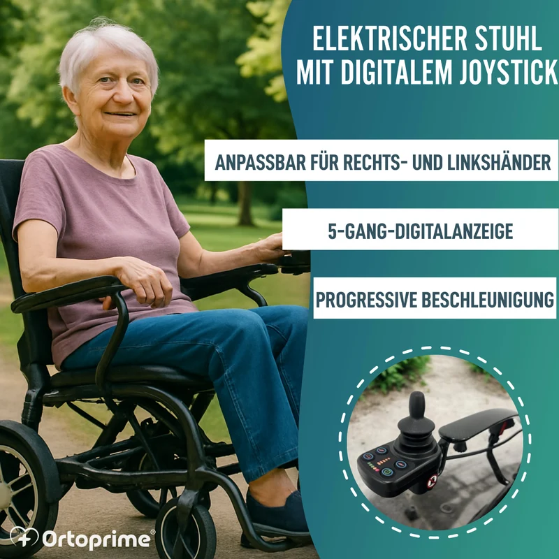 Komfortabler Elektrischer Rollstuhl | Kohlefaser