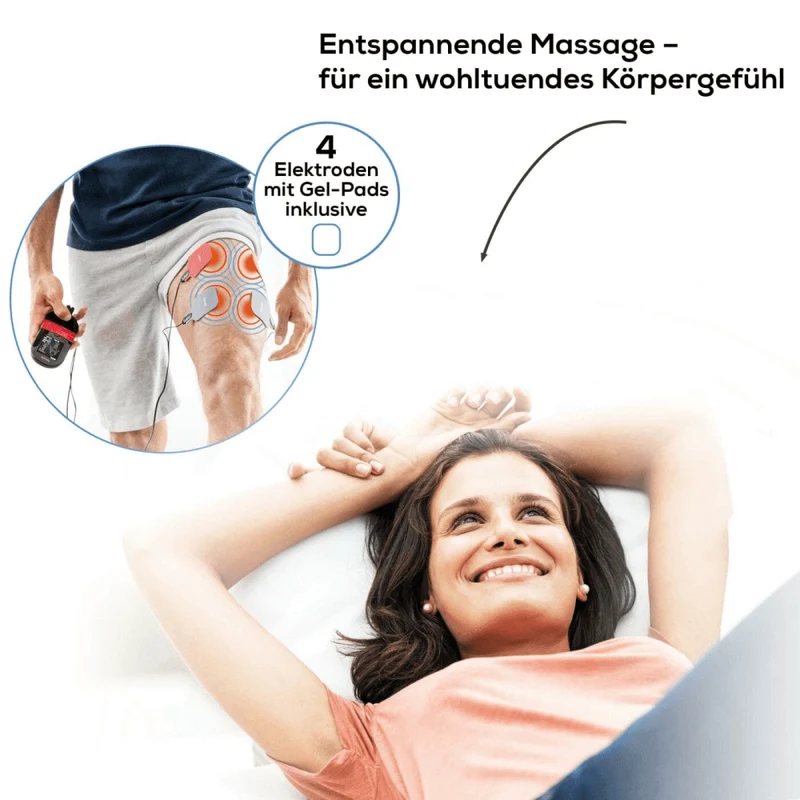 TENS EMS Gerät – Beurer EM 59 + GRATIS Gelpads