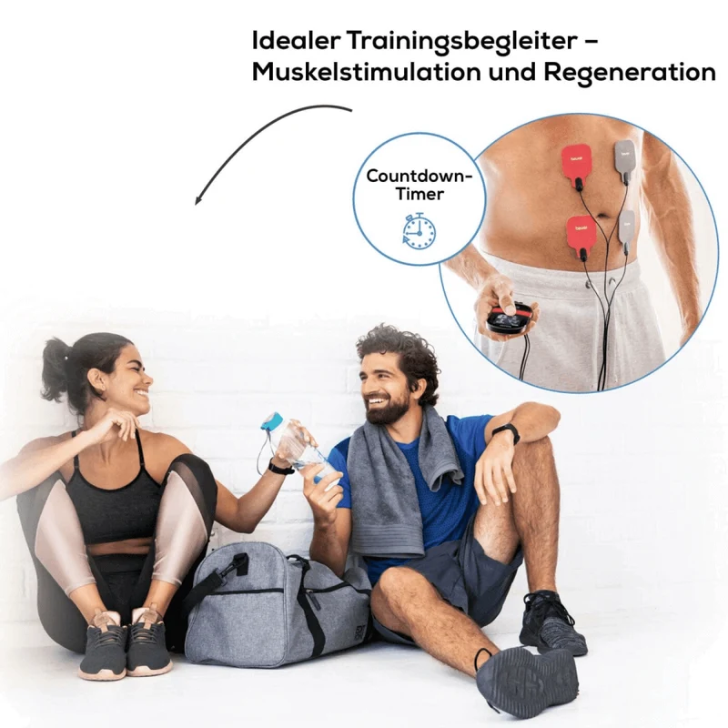 TENS EMS Gerät – Beurer EM 59 + GRATIS Gelpads