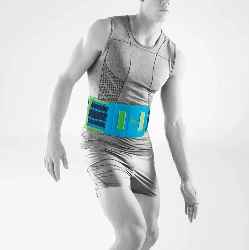 Bauerfeind Sport Rückenbandage mit Kompression und aktiver Massage