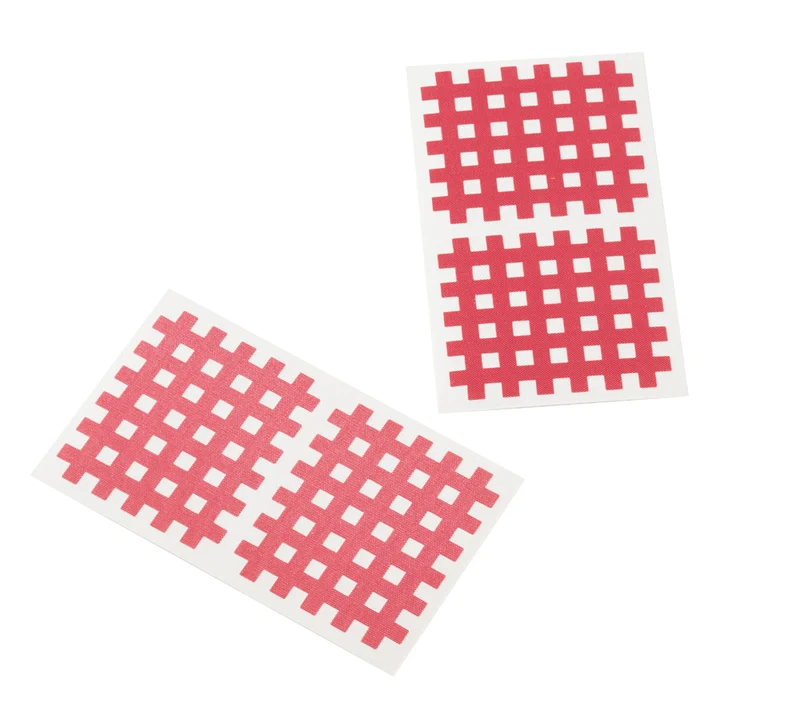 Medicalcorner24 Gittertapes – Cross Patches 5,2 x 4,4 cm, 10 Bögen à 2 Stück
