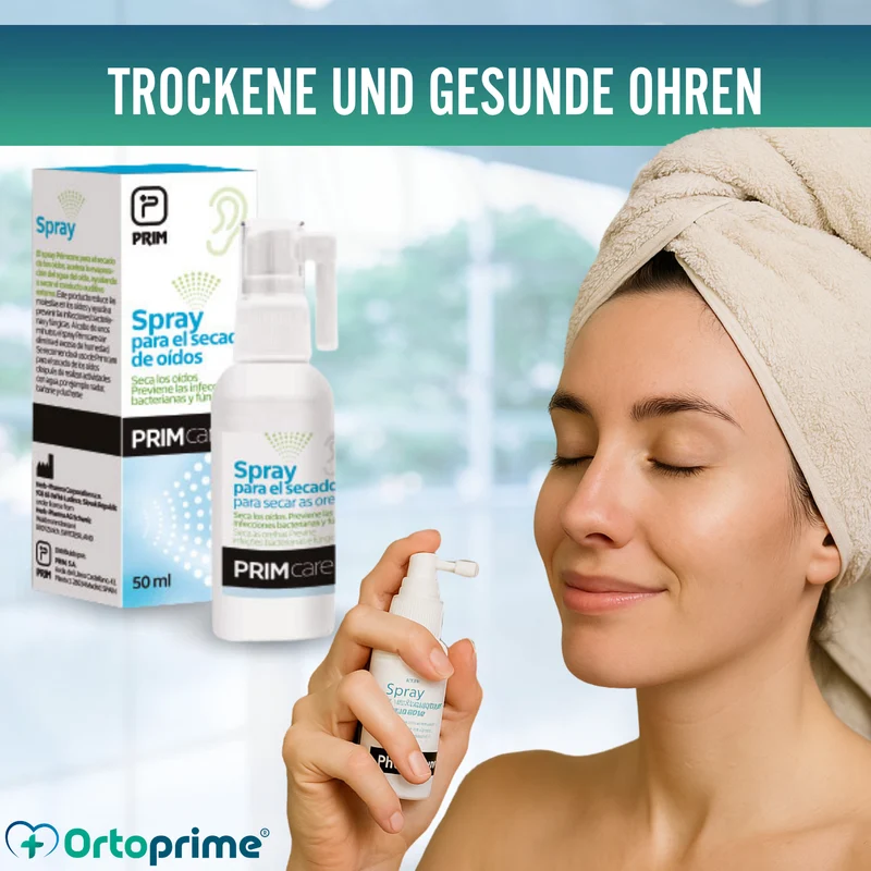 Ohrentrockenspray | Lösung mit Dreifachwirkung