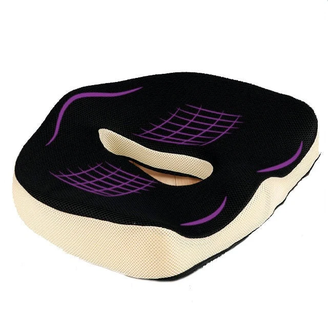 Ergonomisches Viscoelastisches Kissen mit Coccyx-Loch | Komfort