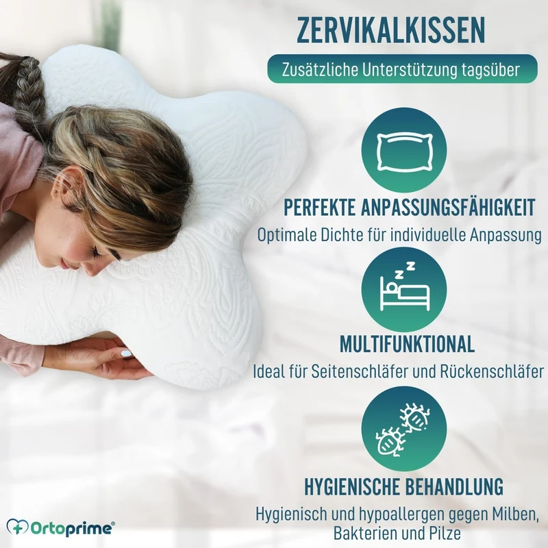 Schmetterlingsform Gedächtnisschaum Kissen mit Anpassbarem Memory-Effekt