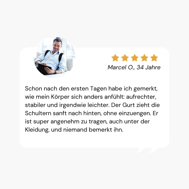 Orthopädischer Haltungsgurt | Rückengurt Bodyflexsolutions®