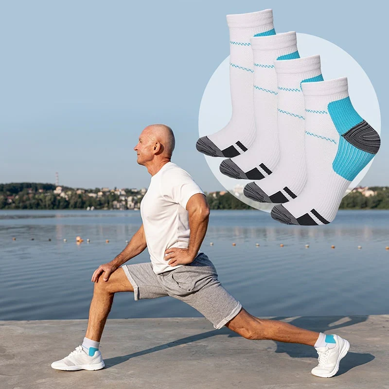360° Orthopädische Kompressionssocken - 4 Paare