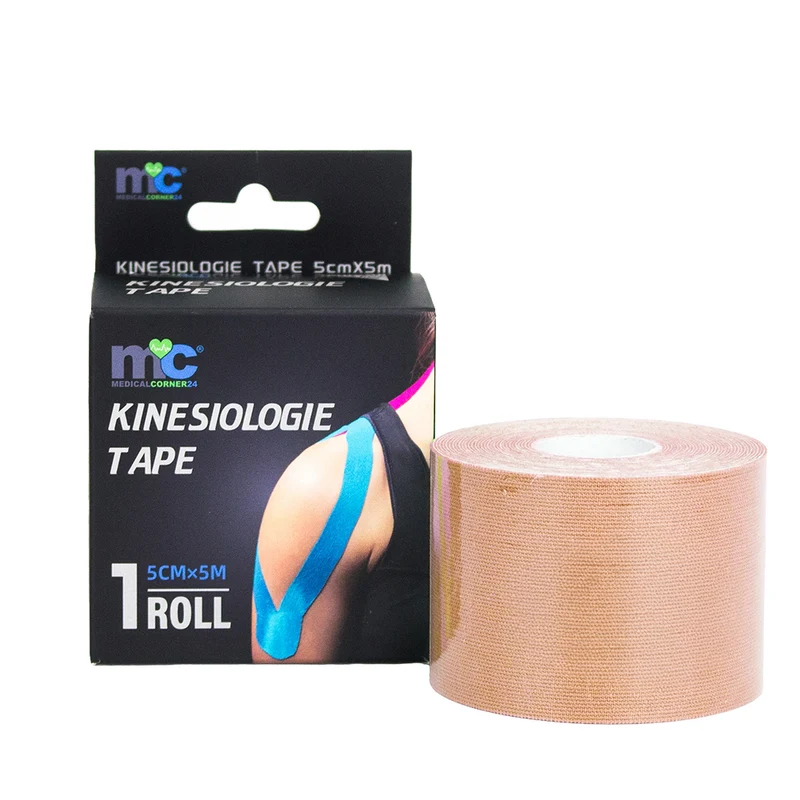 Medicalcorner24 Power Kinesiologie Tape 5 cm x 5 m in versch. Farben