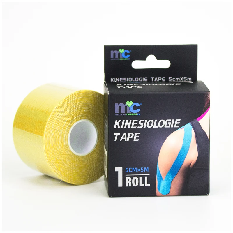 Medicalcorner24 Power Kinesiologie Tape 5 cm x 5 m in versch. Farben