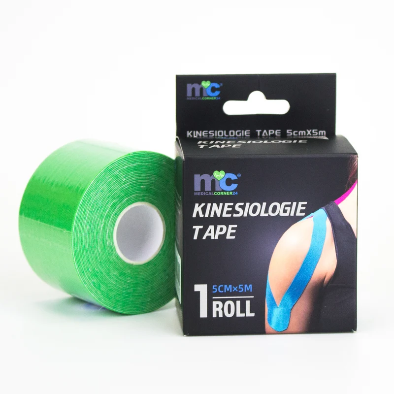Medicalcorner24 Power Kinesiologie Tape 5 cm x 5 m in versch. Farben