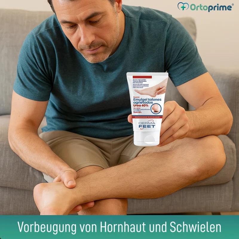 Gel für rissige Fersen | 40% Urea Konzentration