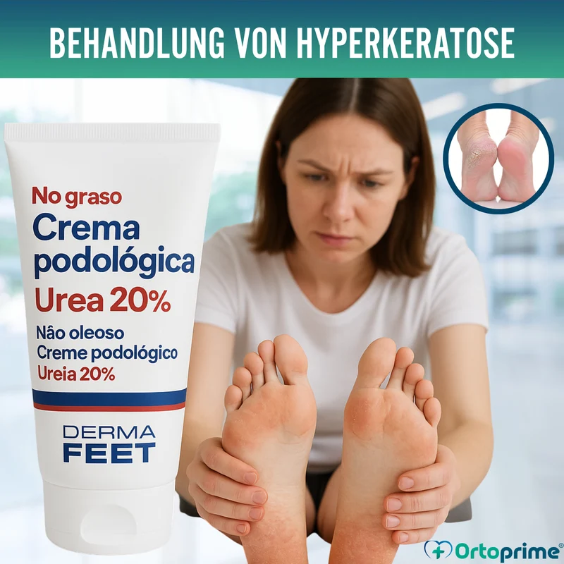 Reparaturcreme für Trockene Füße | Urea 20% Konzentration