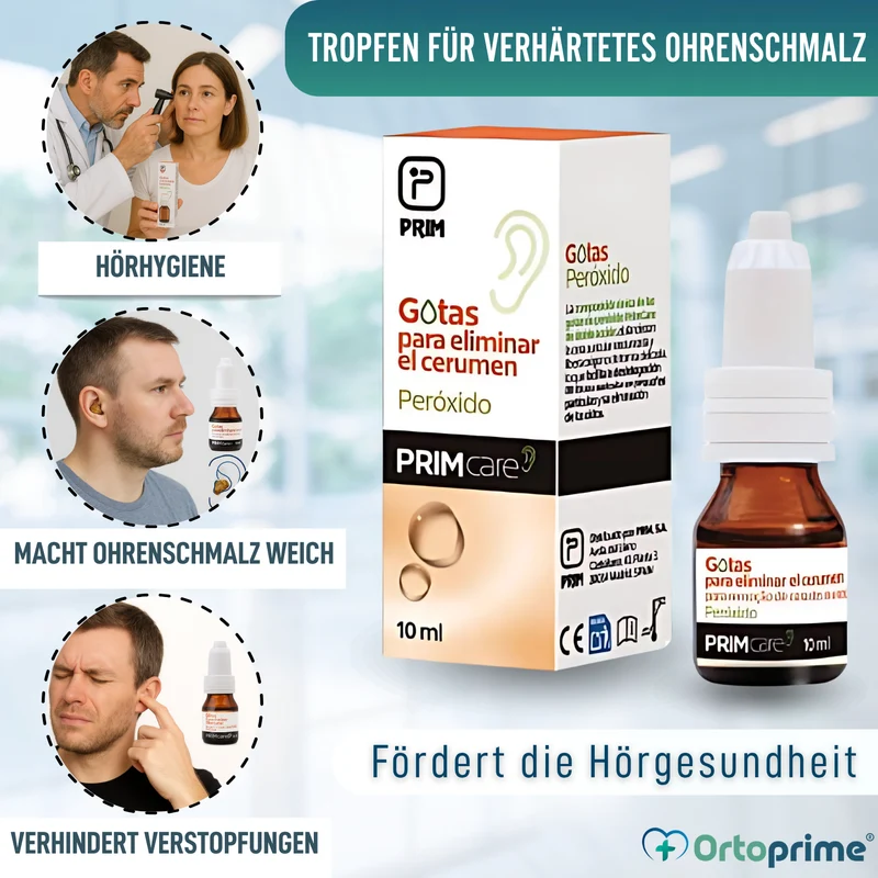 Ohrenschmalzentferner-Tropfen | Wasserstoffperoxid 10ml